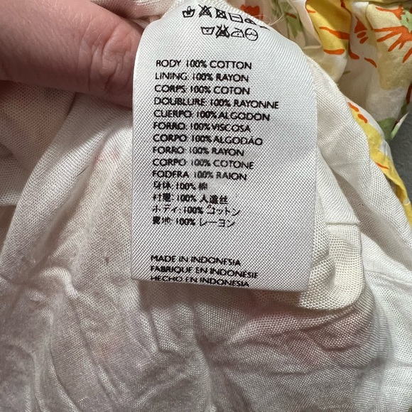 Faithfull the Brand Plunge neck tie front Mini Dress - Picture 5 of 6